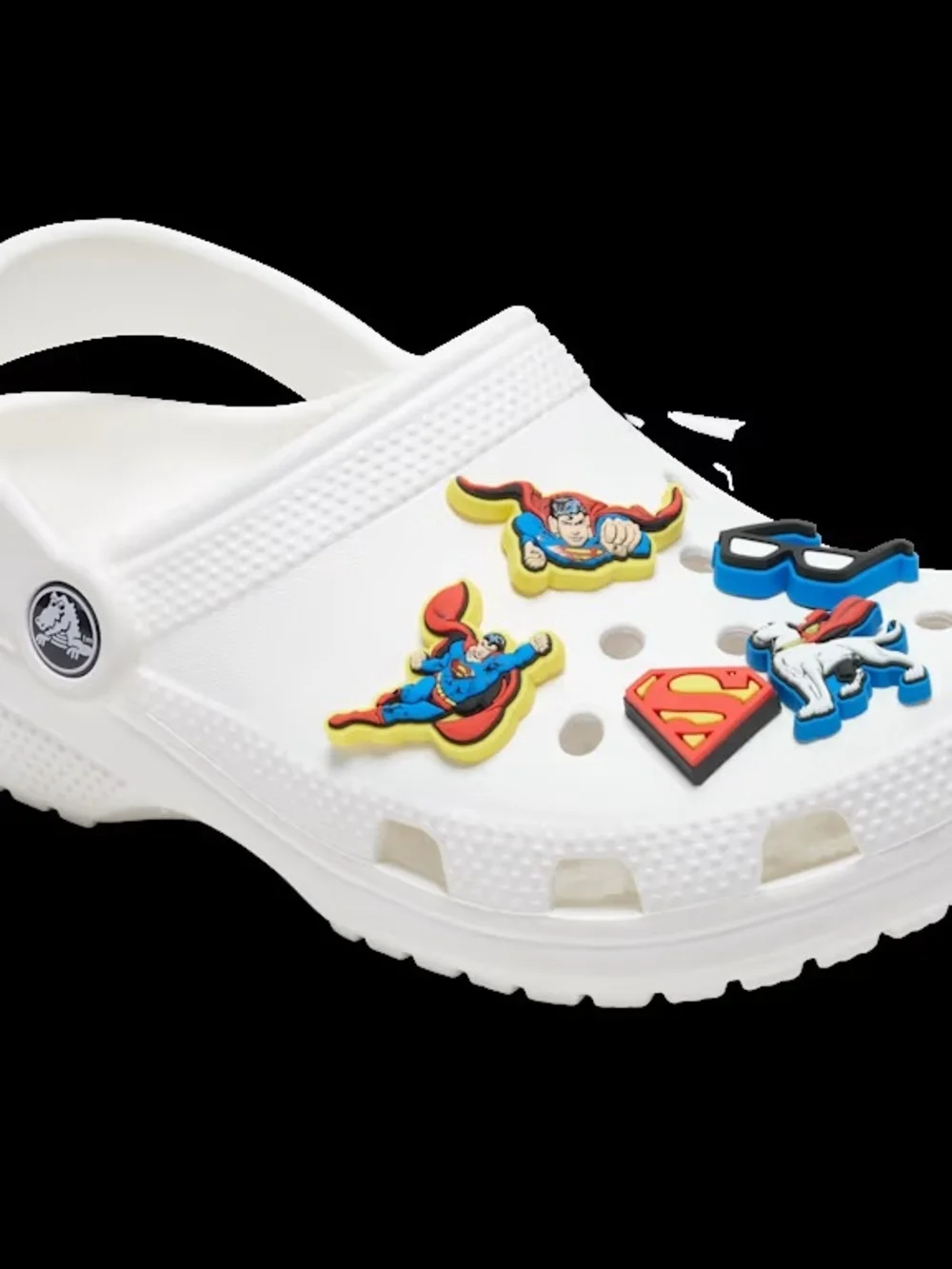 Crocs Jibbitz Original Superman Charm Set Of 5 - Picture 6 of 6